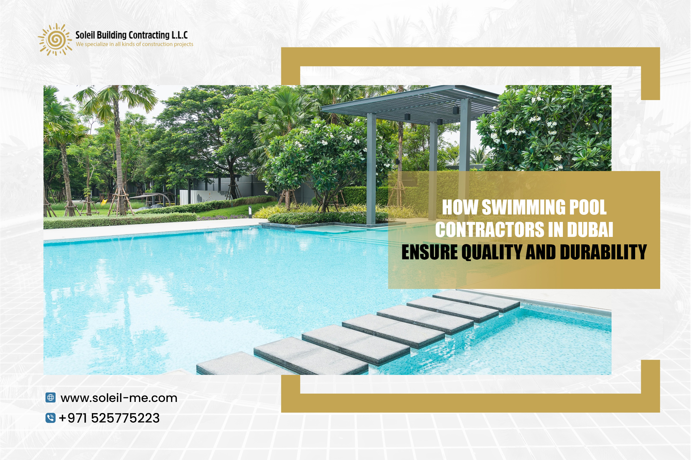 swimming pool contractors in dubai